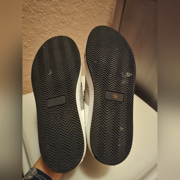 BOEMOS white leather walking shoes. Made in Italy. Size 8, used - Picture 6 of 6